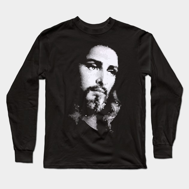 Jesus Christ silhouette Long Sleeve T-Shirt by BAJAJU